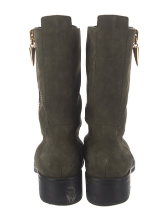 Giuseppe Zanotti Suede Combat Boots