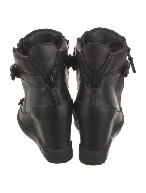 Giuseppe Zanotti Leather Lace-Up Boots
