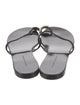 Giuseppe Zanotti Leather Crystal Embellishments Slides