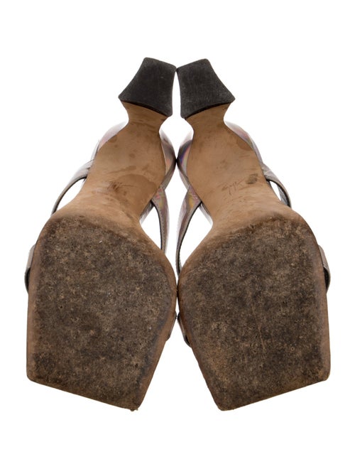 Giuseppe Zanotti Patent Leather Slides