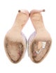 Giuseppe Zanotti Suede Crystal Embellishments Mules