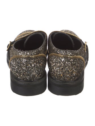 Giuseppe Zanotti Glitter Monk Straps