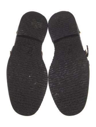 Giuseppe Zanotti Glitter Monk Straps