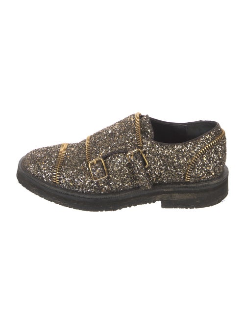 Giuseppe Zanotti Glitter Monk Straps