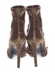 Giuseppe Zanotti Velvet Sock Boots