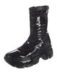 Giuseppe Zanotti Patent Leather Combat Boots