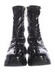 Giuseppe Zanotti Patent Leather Combat Boots