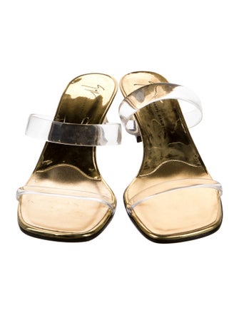 Giuseppe Zanotti Leather Slides