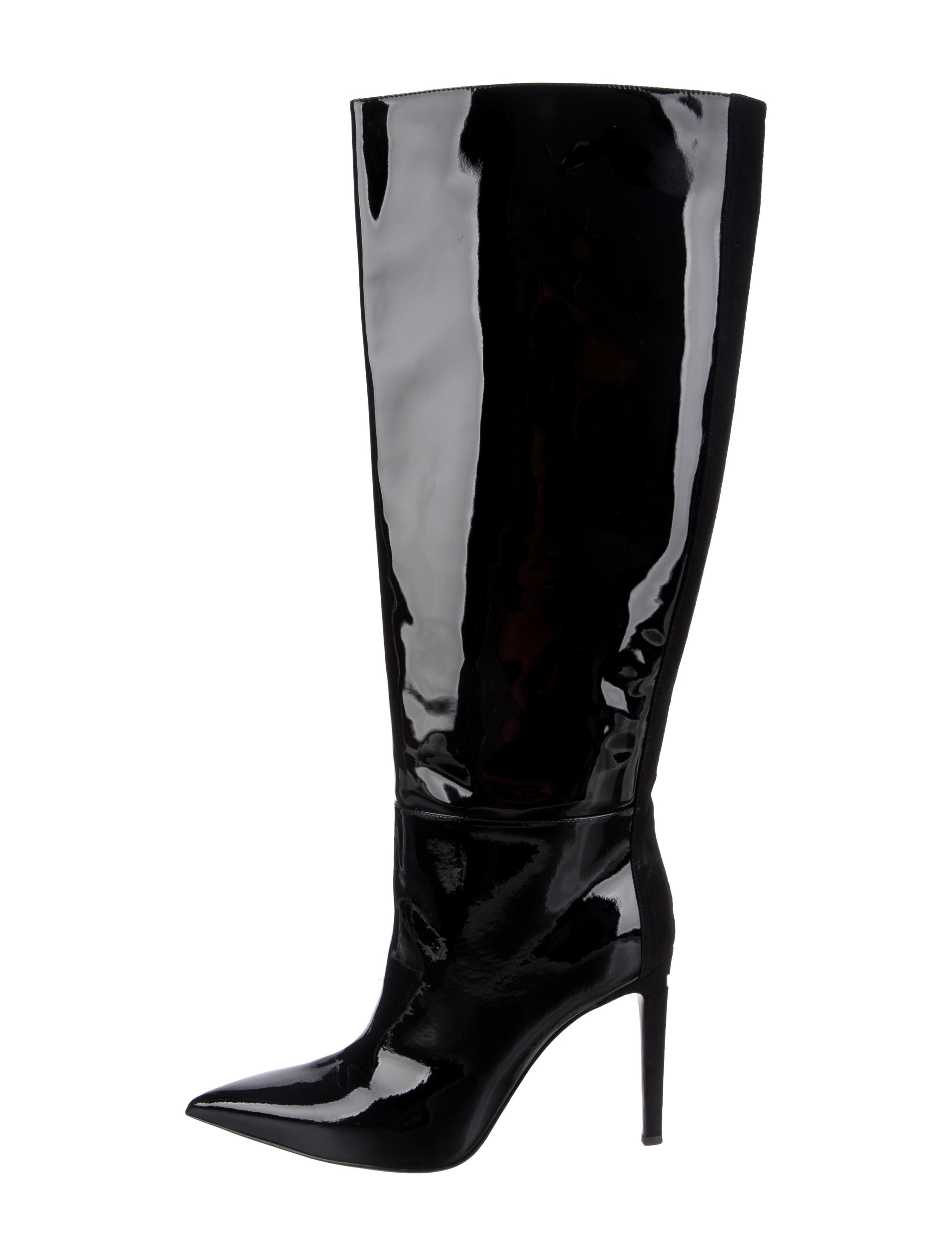 Giuseppe Zanotti Patent Leather Boots