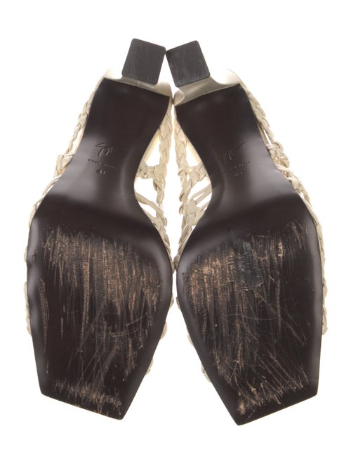 Giuseppe Zanotti Leather Slides