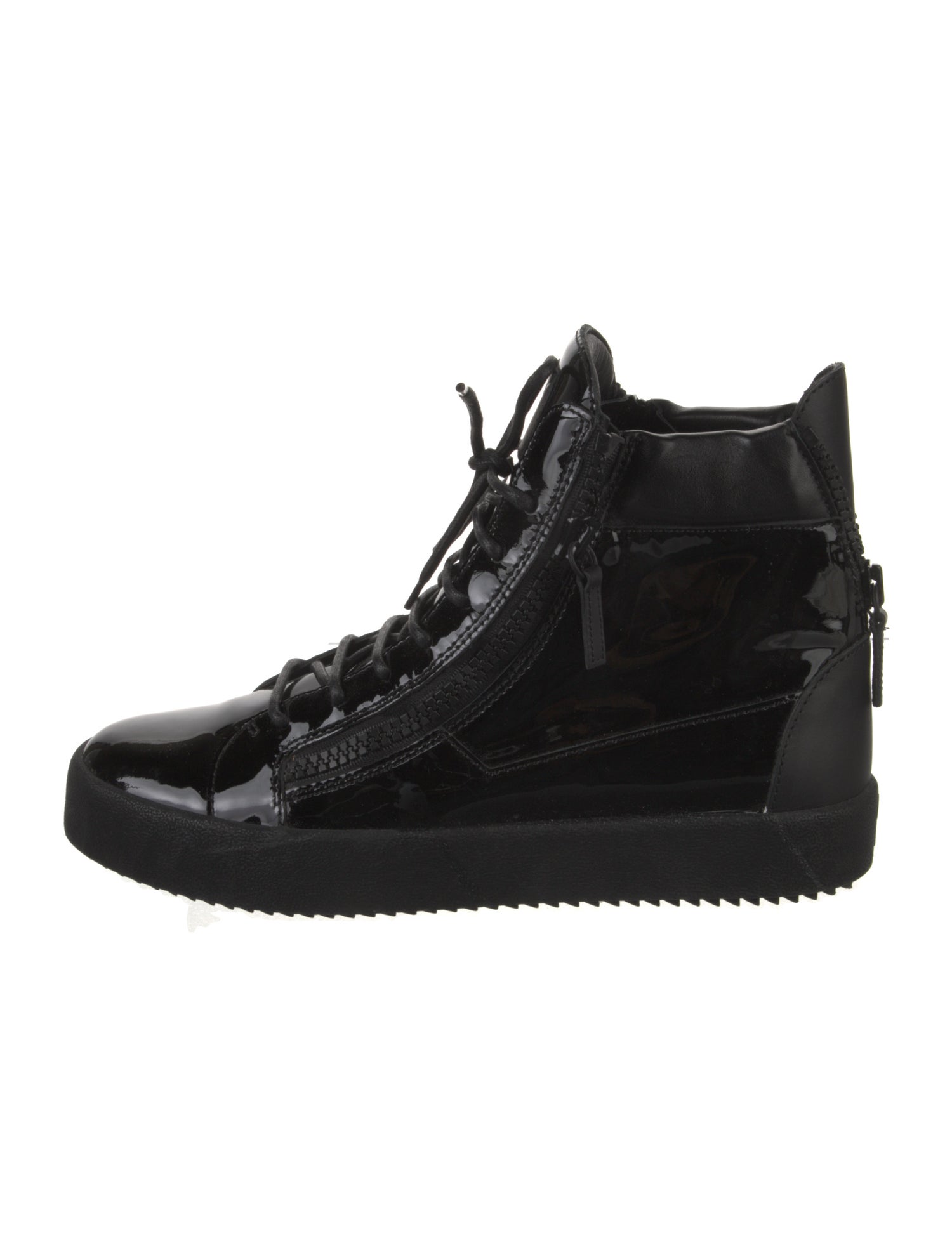 Giuseppe Zanotti Patent Leather Sneakers