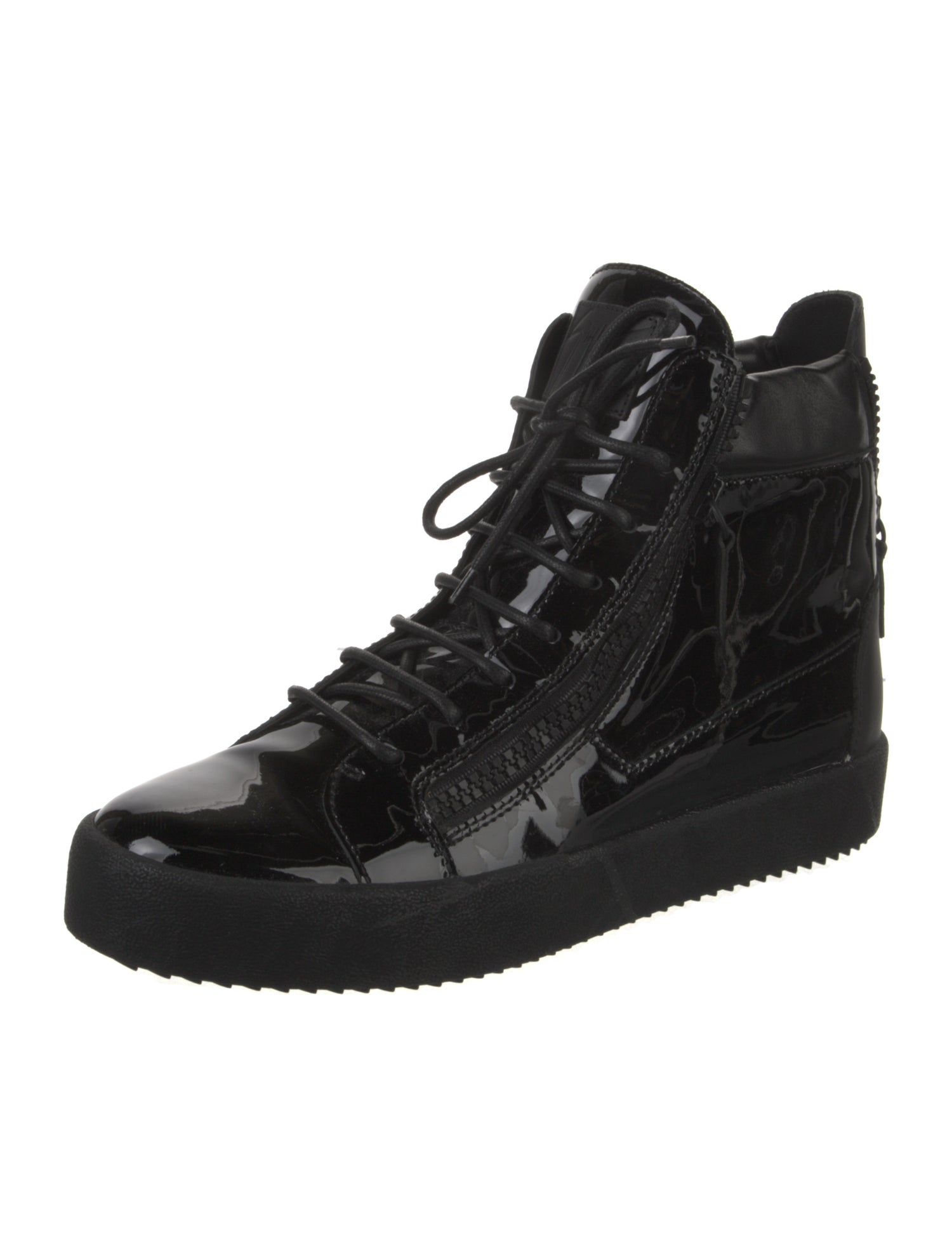 Giuseppe Zanotti Patent Leather Sneakers