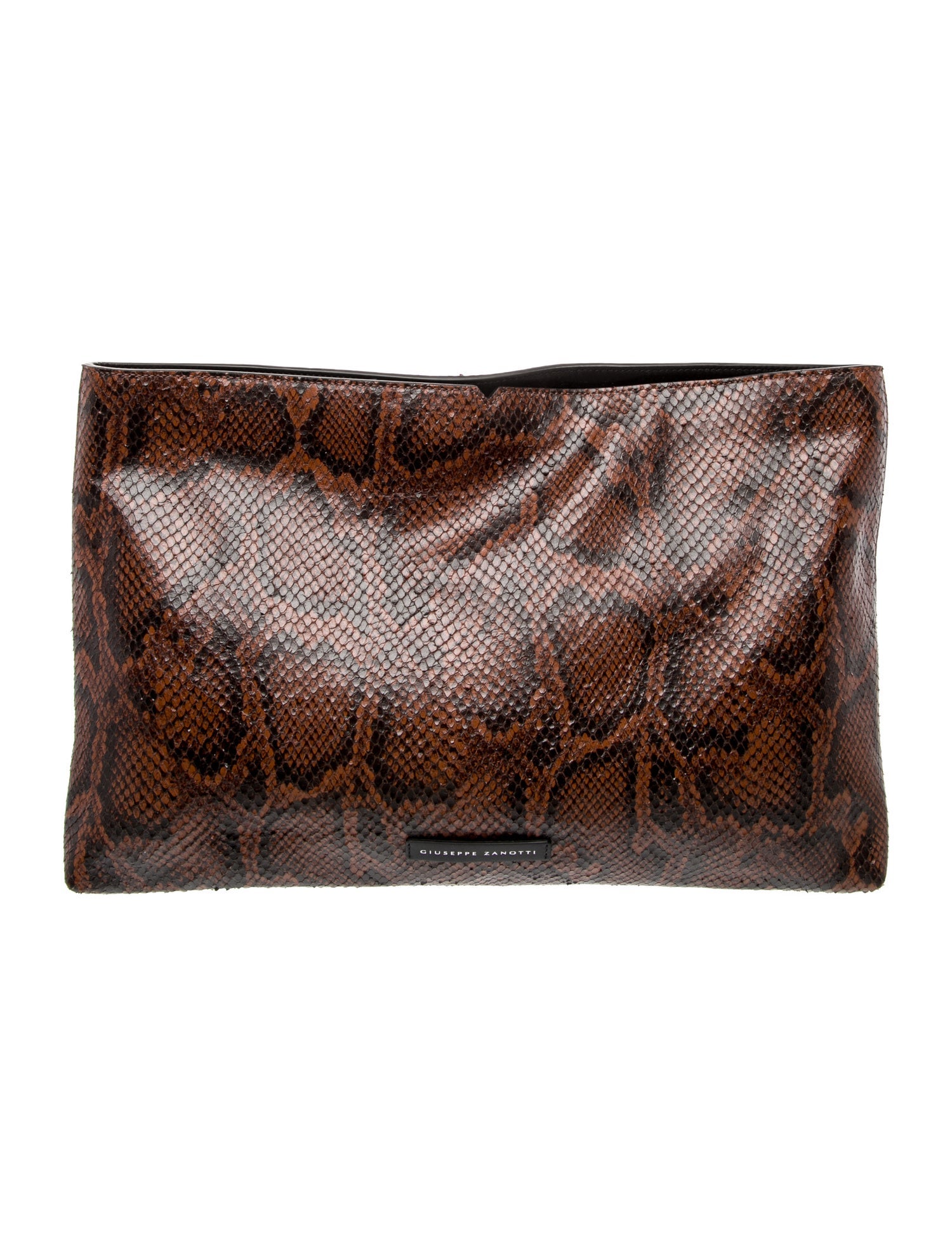 Giuseppe Zanotti Snakeskin Clutch