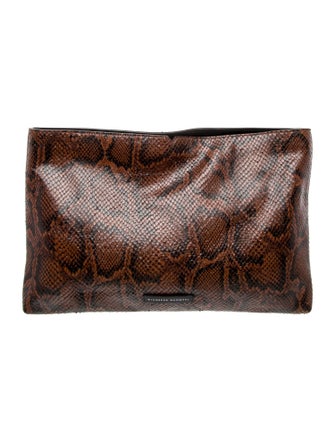 Giuseppe Zanotti Snakeskin Clutch