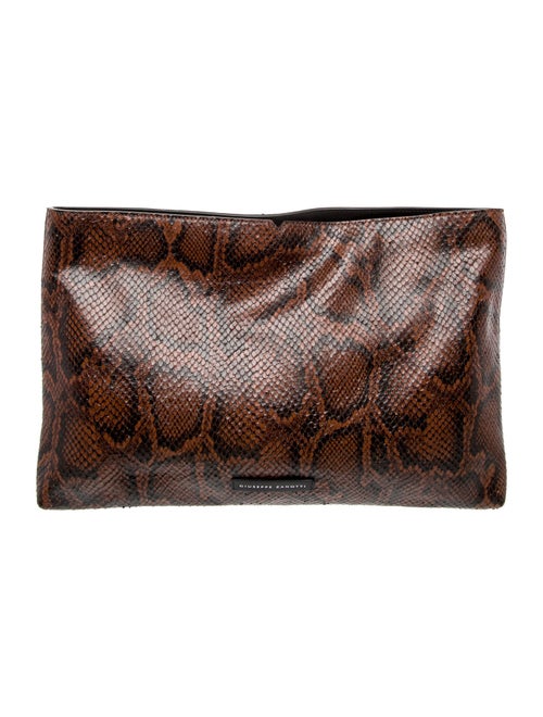 Giuseppe Zanotti Snakeskin Clutch
