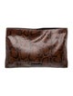 Giuseppe Zanotti Snakeskin Clutch
