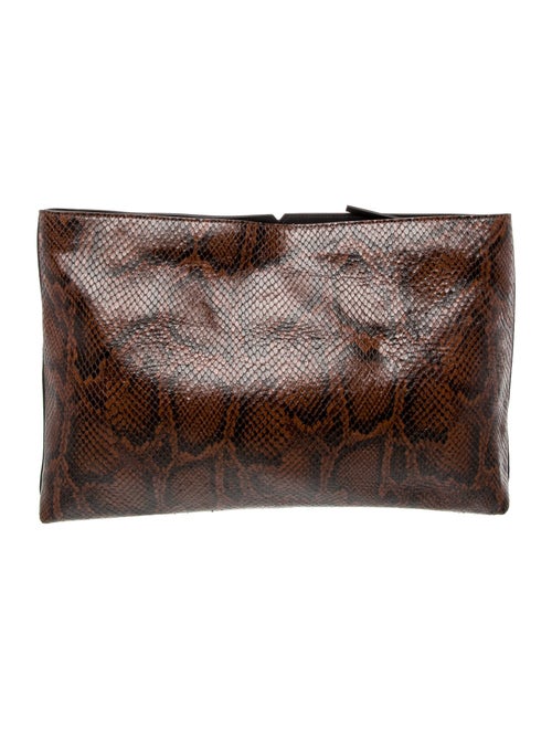 Giuseppe Zanotti Snakeskin Clutch