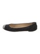 Giuseppe Zanotti Suede Colorblock Pattern Ballet Flats