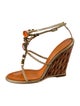 Giuseppe Zanotti Leather T-Strap Sandals