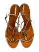 Giuseppe Zanotti Leather T-Strap Sandals