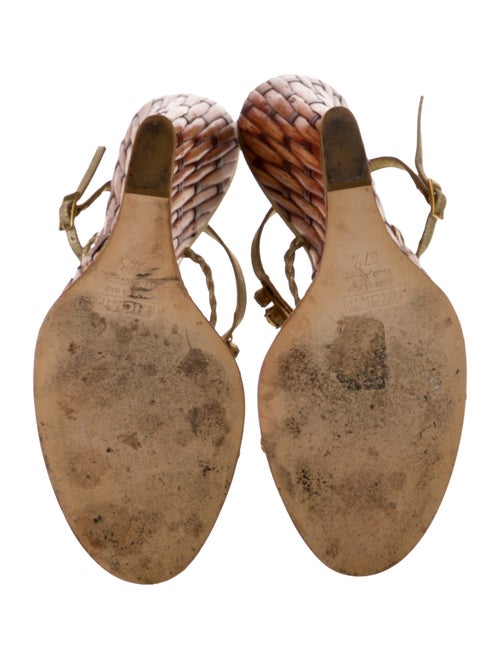 Giuseppe Zanotti Leather T-Strap Sandals