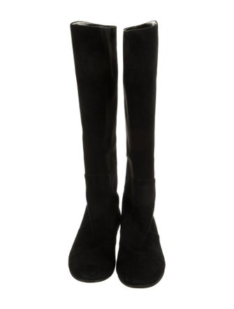 Giuseppe Zanotti Suede Riding Boots