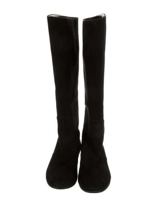 Giuseppe Zanotti Suede Riding Boots