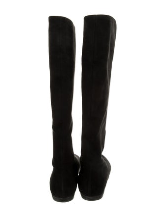Giuseppe Zanotti Suede Riding Boots