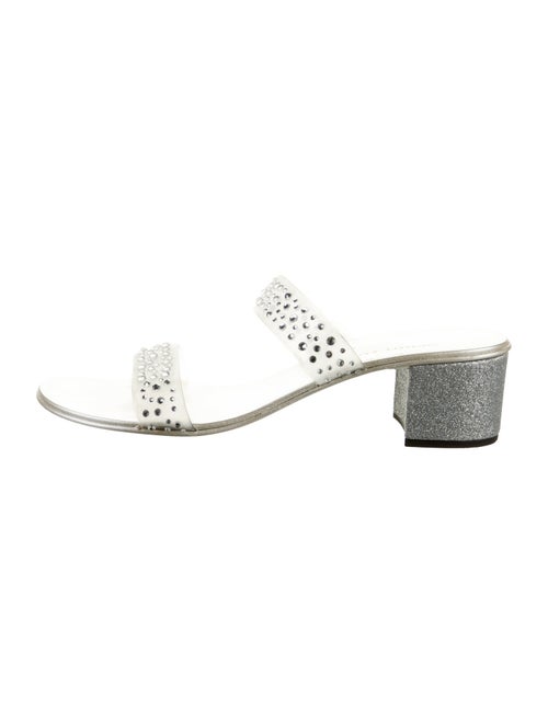 Giuseppe Zanotti PVC Crystal Embellishments Slides