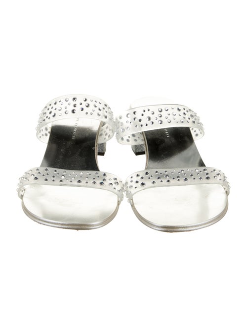 Giuseppe Zanotti PVC Crystal Embellishments Slides