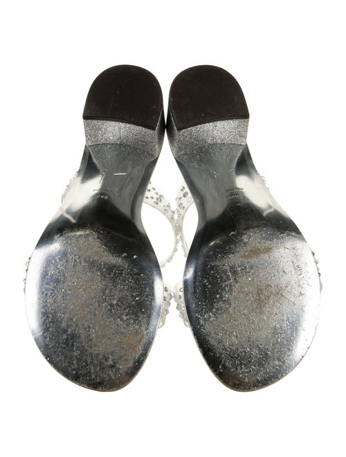 Giuseppe Zanotti PVC Crystal Embellishments Slides