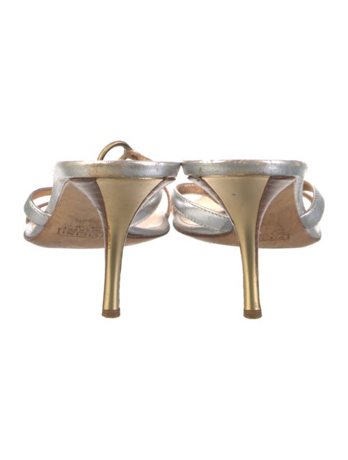 Giuseppe Zanotti Leather Slides