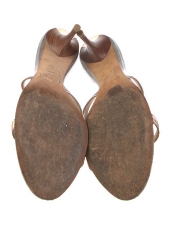 Giuseppe Zanotti Leather Slides