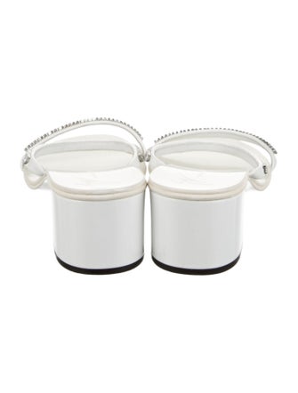 Giuseppe Zanotti Crystal Crystal Embellishments Slides