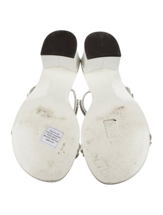 Giuseppe Zanotti Crystal Crystal Embellishments Slides