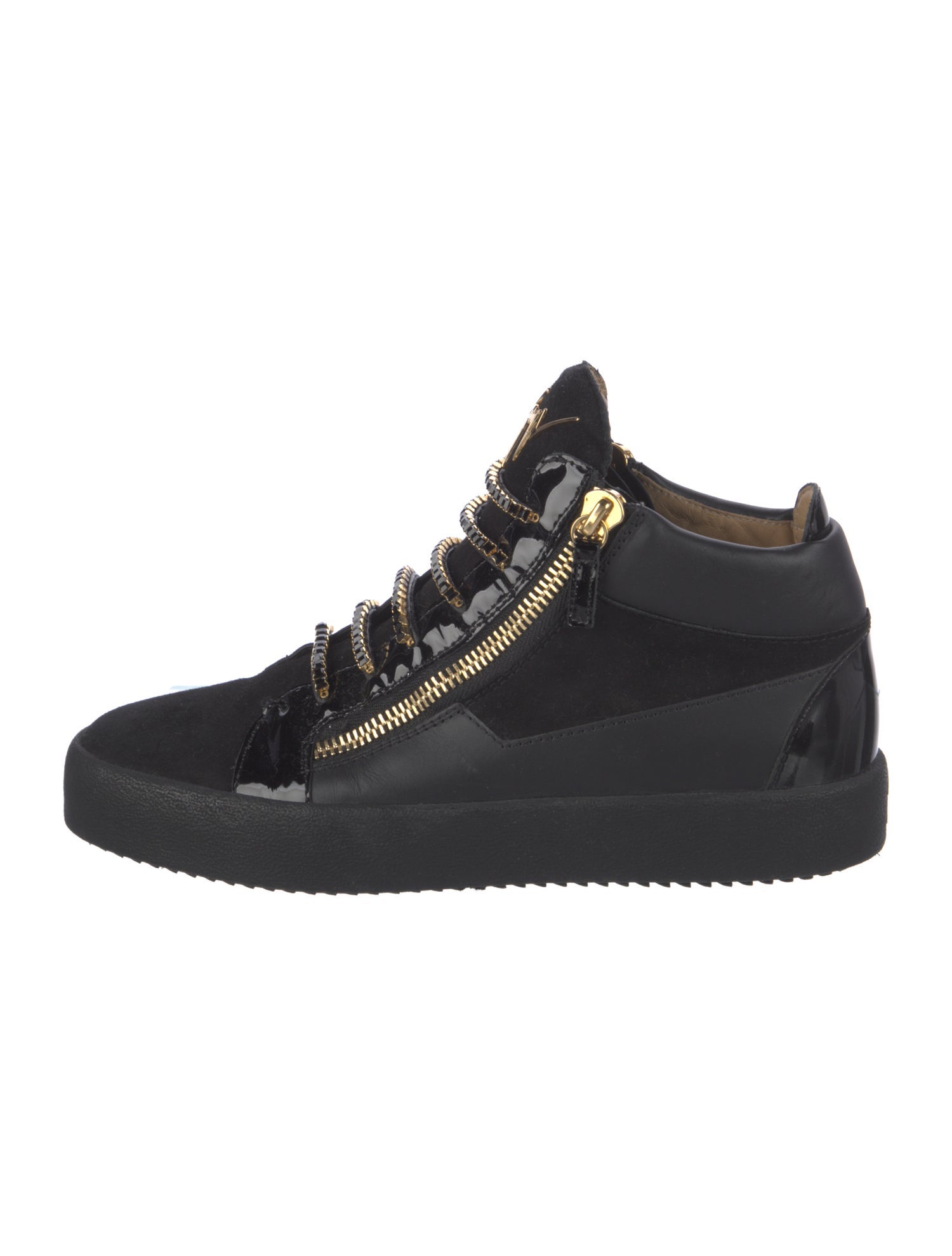 Giuseppe Zanotti Velvet Sneakers