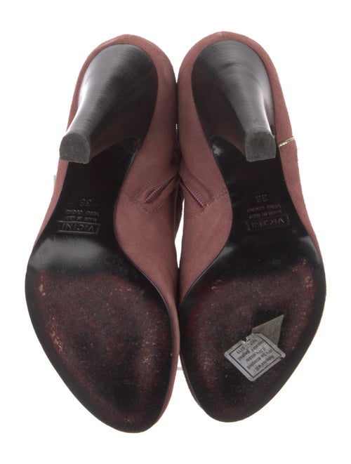 Giuseppe Zanotti Suede Floral Print Boots