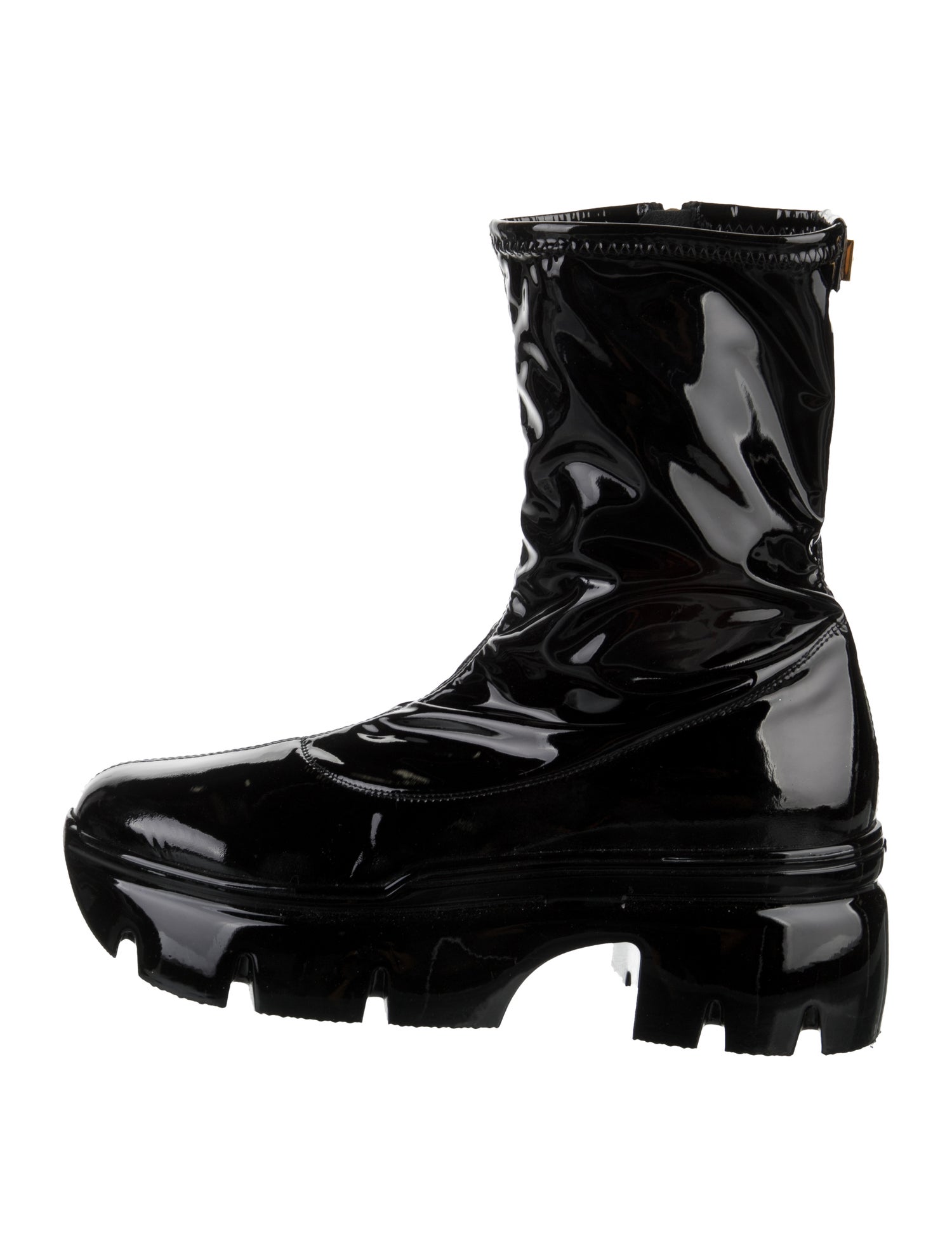 Giuseppe Zanotti Patent Leather Rain Boots