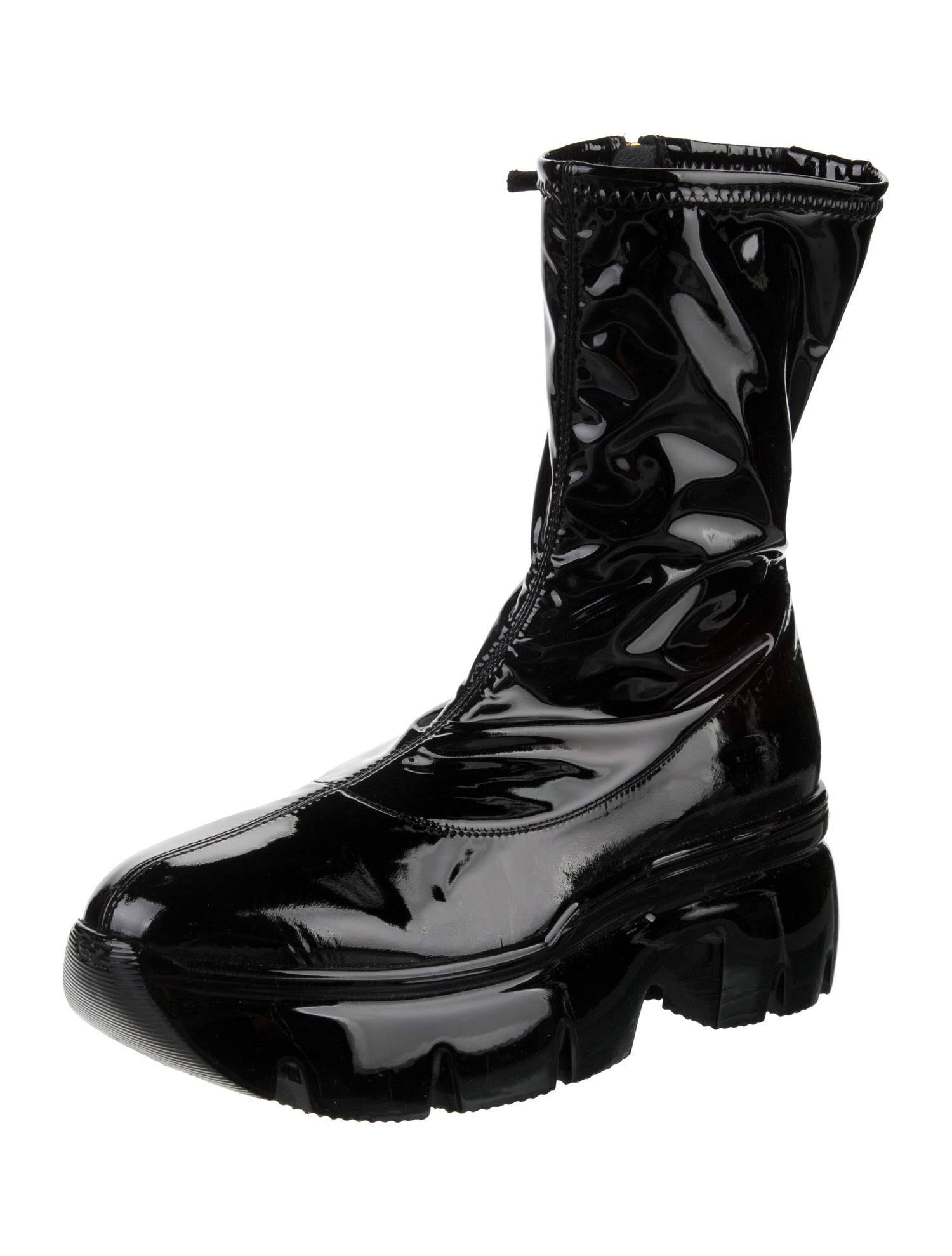 Giuseppe Zanotti Patent Leather Rain Boots