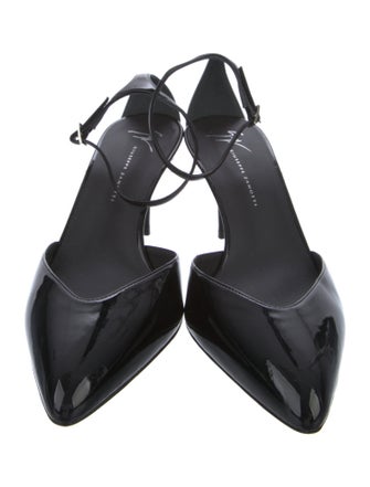 Giuseppe Zanotti Patent Leather D'Orsay Pumps