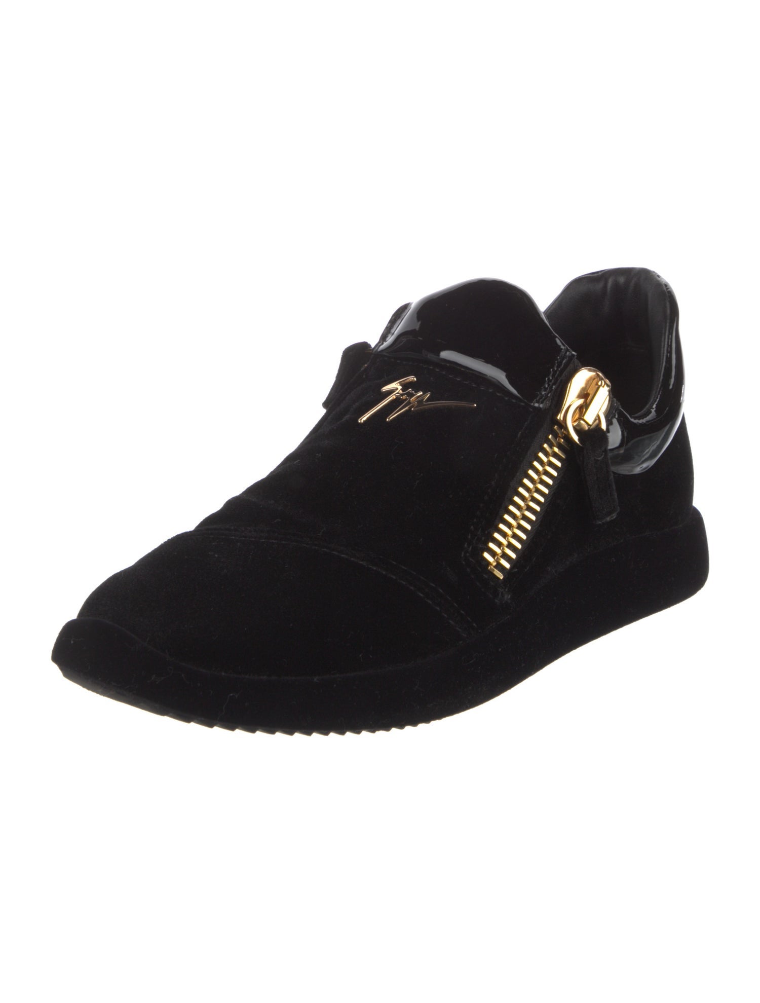 Giuseppe Zanotti Velvet Sneakers