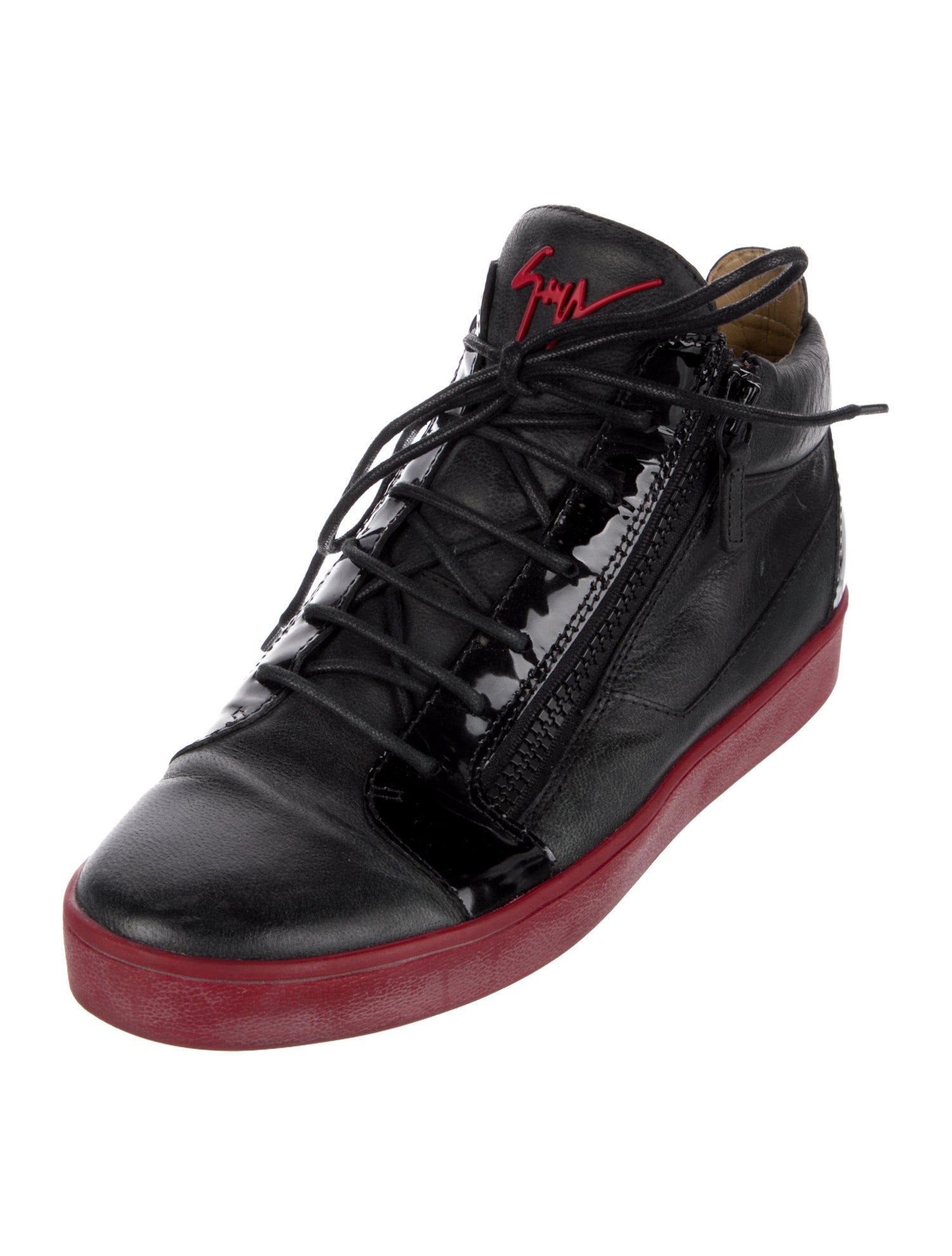 Giuseppe Zanotti Leather Printed Sneakers