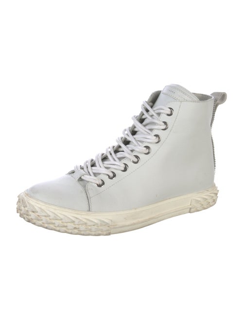 Giuseppe Zanotti Leather Combat Boots