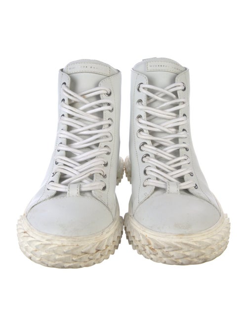 Giuseppe Zanotti Leather Combat Boots