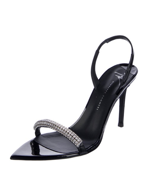 Giuseppe Zanotti Patent Leather Slingback Sandals