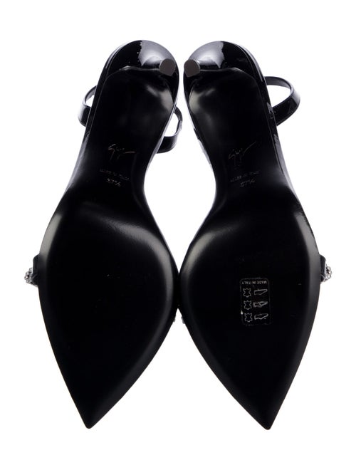 Giuseppe Zanotti Patent Leather Slingback Sandals