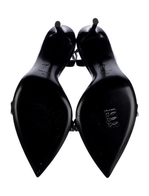 Giuseppe Zanotti Patent Leather Slingback Sandals