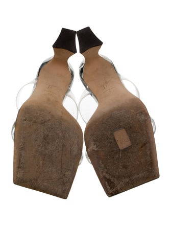 Giuseppe Zanotti Leather Slides