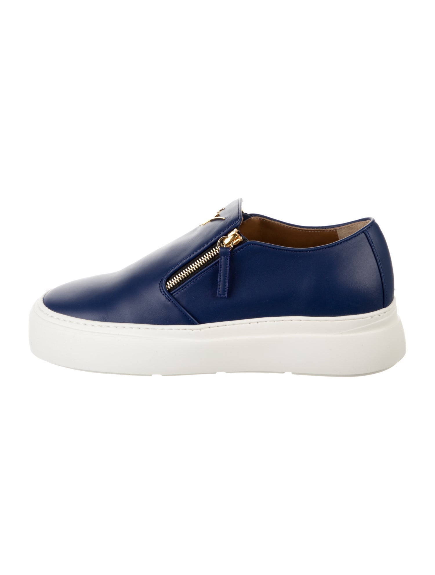 Giuseppe Zanotti Leather Boat Shoes