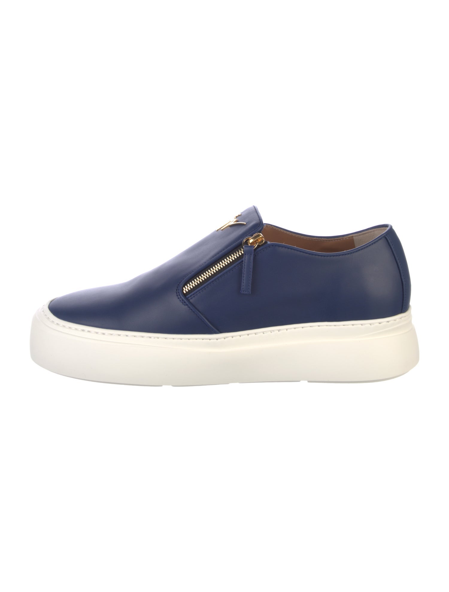 Giuseppe Zanotti Leather Boat Shoes